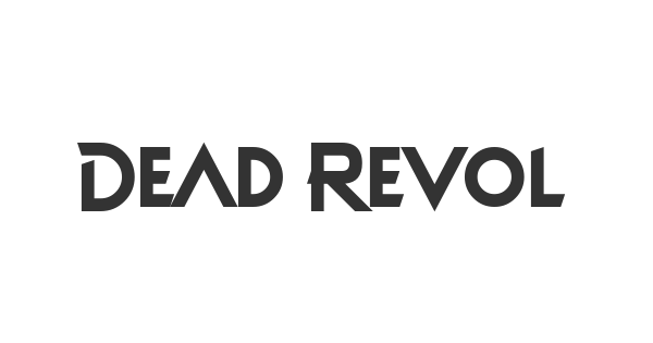 Dead Revolution font thumb